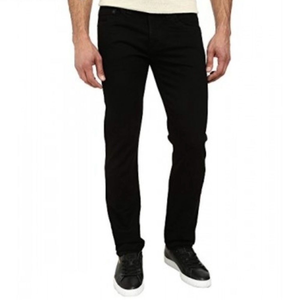 True Religion Rocco Relaxed Skinny Men's Black Jeans
